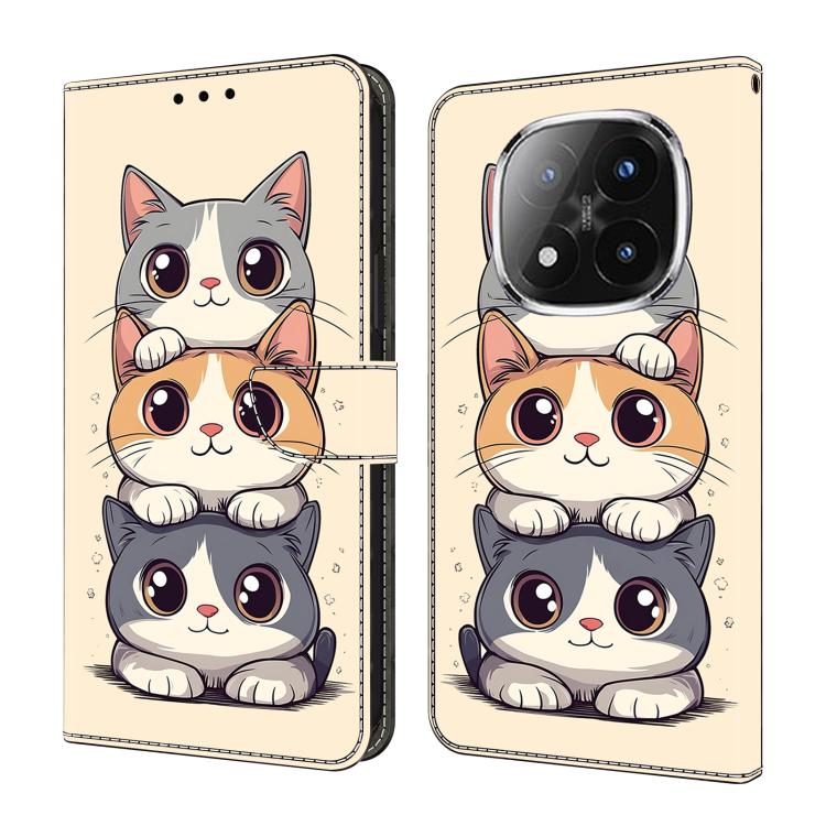 Crystal-Like Painted Vegan Leather Phone Case, For Redmi A5 4G 173.3mm EU, For Redmi Note 14 4G 164.84mm, For Redmi Note 14 Pro+ 5G / Poco X7 5G, For Redmi Note 14 Pro 4G, For Redmi Note 14 4G 163.25mm, For Redmi Note 14 5G, For Redmi Note 14 Pro 5G   ...
