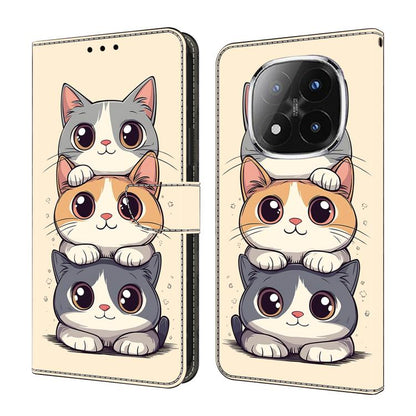 Crystal-Like Painted Vegan Leather Phone Case, For Redmi A5 4G 173.3mm EU, For Redmi Note 14 4G 164.84mm, For Redmi Note 14 Pro+ 5G / Poco X7 5G, For Redmi Note 14 Pro 4G, For Redmi Note 14 4G 163.25mm, For Redmi Note 14 5G, For Redmi Note 14 Pro 5G   ...