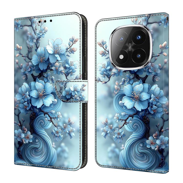 Crystal-Like Painted Vegan Leather Phone Case, For Redmi A5 4G 173.3mm EU, For Redmi Note 14 4G 164.84mm, For Redmi Note 14 Pro+ 5G / Poco X7 5G, For Redmi Note 14 Pro 4G, For Redmi Note 14 4G 163.25mm, For Redmi Note 14 5G, For Redmi Note 14 Pro 5G   ...