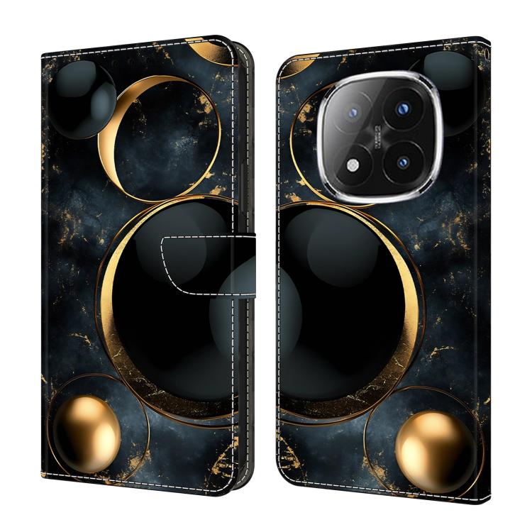 Crystal-Like Painted Vegan Leather Phone Case, For Redmi A5 4G 173.3mm EU, For Redmi Note 14 4G 164.84mm, For Redmi Note 14 Pro+ 5G / Poco X7 5G, For Redmi Note 14 Pro 4G, For Redmi Note 14 4G 163.25mm, For Redmi Note 14 5G, For Redmi Note 14 Pro 5G   ...