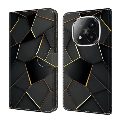 Crystal-Like Painted Vegan Leather Phone Case, For Redmi A5 4G 173.3mm EU, For Redmi Note 14 4G 164.84mm, For Redmi Note 14 Pro+ 5G / Poco X7 5G, For Redmi Note 14 Pro 4G, For Redmi Note 14 4G 163.25mm, For Redmi Note 14 5G, For Redmi Note 14 Pro 5G   ...
