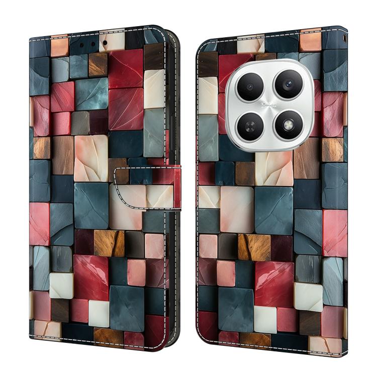 Crystal-Like Painted Vegan Leather Phone Case, For Redmi Note 15 5G / 4G Global 164mm, For Redmi Note 15 Pro 5G Global 163.6mm, For Redmi 15C 5G / 4G EU 173mm, For Redmi 15 5G Global / 4G SEA 169.5mm, For Redmi 15 5G / 4G EU 171mm                      ...