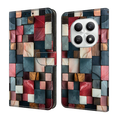 Crystal-Like Painted Vegan Leather Phone Case, For Redmi Note 15 5G / 4G Global 164mm, For Redmi Note 15 Pro 5G Global 163.6mm, For Redmi 15C 5G / 4G EU 173mm, For Redmi 15 5G Global / 4G SEA 169.5mm, For Redmi 15 5G / 4G EU 171mm                      ...