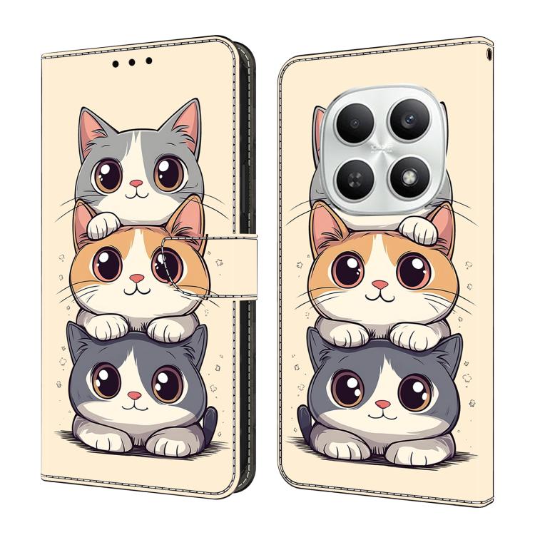 Crystal-Like Painted Vegan Leather Phone Case, For Redmi Note 15 5G / 4G Global 164mm, For Redmi Note 15 Pro 5G Global 163.6mm, For Redmi 15C 5G / 4G EU 173mm, For Redmi 15 5G Global / 4G SEA 169.5mm, For Redmi 15 5G / 4G EU 171mm                      ...