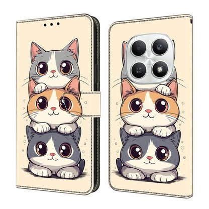 Crystal-Like Painted Vegan Leather Phone Case, For Redmi Note 15 5G / 4G Global 164mm, For Redmi Note 15 Pro 5G Global 163.6mm, For Redmi 15C 5G / 4G EU 173mm, For Redmi 15 5G Global / 4G SEA 169.5mm, For Redmi 15 5G / 4G EU 171mm                      ...