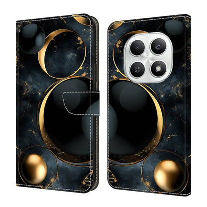Crystal-Like Painted Vegan Leather Phone Case, For Redmi Note 15 5G / 4G Global 164mm, For Redmi Note 15 Pro 5G Global 163.6mm, For Redmi 15C 5G / 4G EU 173mm, For Redmi 15 5G Global / 4G SEA 169.5mm, For Redmi 15 5G / 4G EU 171mm                      ...
