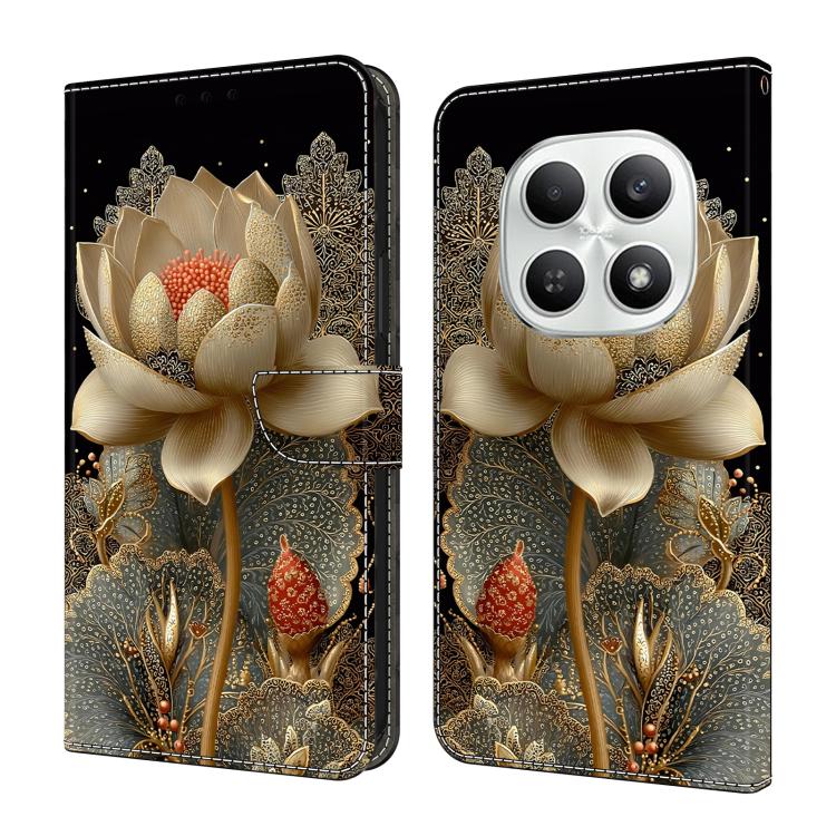 Crystal-Like Painted Vegan Leather Phone Case, For Redmi Note 15 5G / 4G Global 164mm, For Redmi Note 15 Pro 5G Global 163.6mm, For Redmi 15C 5G / 4G EU 173mm, For Redmi 15 5G Global / 4G SEA 169.5mm, For Redmi 15 5G / 4G EU 171mm                      ...