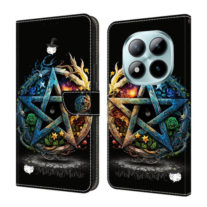 Crystal-Like Painted Vegan Leather Phone Case, For Redmi Note 15 5G / 4G Global 164mm, For Redmi Note 15 Pro 5G Global 163.6mm, For Redmi 15C 5G / 4G EU 173mm, For Redmi 15 5G Global / 4G SEA 169.5mm, For Redmi 15 5G / 4G EU 171mm                      ...