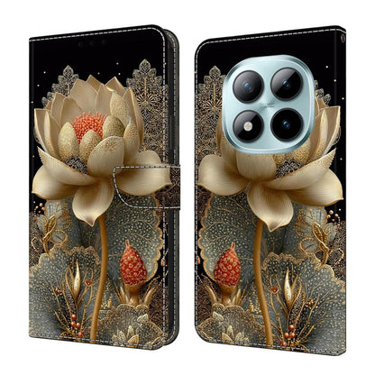 Crystal-Like Painted Vegan Leather Phone Case, For Redmi Note 15 5G / 4G Global 164mm, For Redmi Note 15 Pro 5G Global 163.6mm, For Redmi 15C 5G / 4G EU 173mm, For Redmi 15 5G Global / 4G SEA 169.5mm, For Redmi 15 5G / 4G EU 171mm                      ...