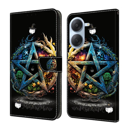 Crystal-Like Painted Vegan Leather Phone Case, For Redmi A7 / A5 4G 171mm / Poco C71, For Redmi A7 Pro 4G / 5G 171mm /Poco C85x 5G, For Redmi Note 15 5G / 4G Global 164mm, For Redmi Note 15 Pro 5G Global 163.6mm, For Redmi 15C 5G / 4G EU 173mm         ...
