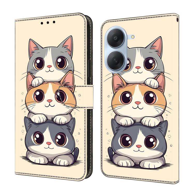Crystal-Like Painted Vegan Leather Phone Case, For Redmi A5 4G 173.3mm EU, For Redmi Note 14 4G 164.84mm, For Redmi Note 14 Pro+ 5G / Poco X7 5G, For Redmi Note 14 Pro 4G, For Redmi Note 14 4G 163.25mm, For Redmi Note 14 5G, For Redmi Note 14 Pro 5G   ...