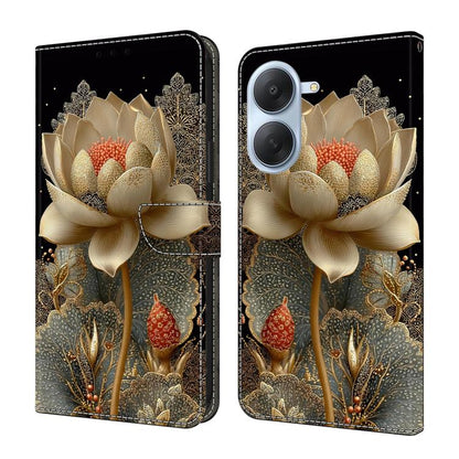Crystal-Like Painted Vegan Leather Phone Case, For Redmi A5 4G 173.3mm EU, For Redmi Note 14 4G 164.84mm, For Redmi Note 14 Pro+ 5G / Poco X7 5G, For Redmi Note 14 Pro 4G, For Redmi Note 14 4G 163.25mm, For Redmi Note 14 5G, For Redmi Note 14 Pro 5G   ...