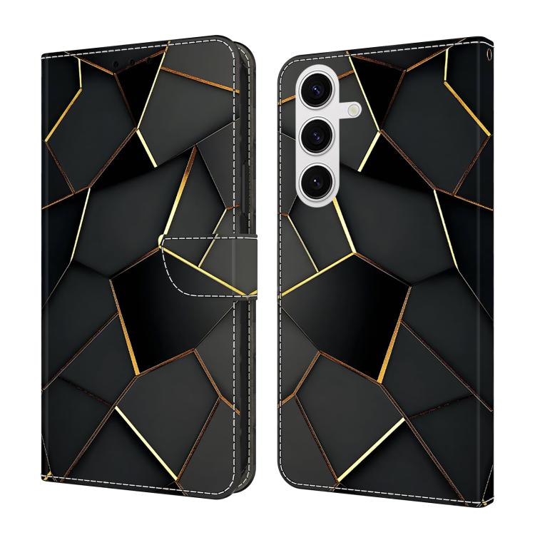 Crystal-Like Painted Vegan Leather Phone Case, For Samsung Galaxy S26+ 5G, For Samsung Galaxy S26 Ultra 5G, For Samsung Galaxy S26 5G, For Samsung Galaxy S25 FE 5G, For Samsung Galaxy S25 Edge 5G, For Samsung Galaxy S24 / S25 5G                        ...
