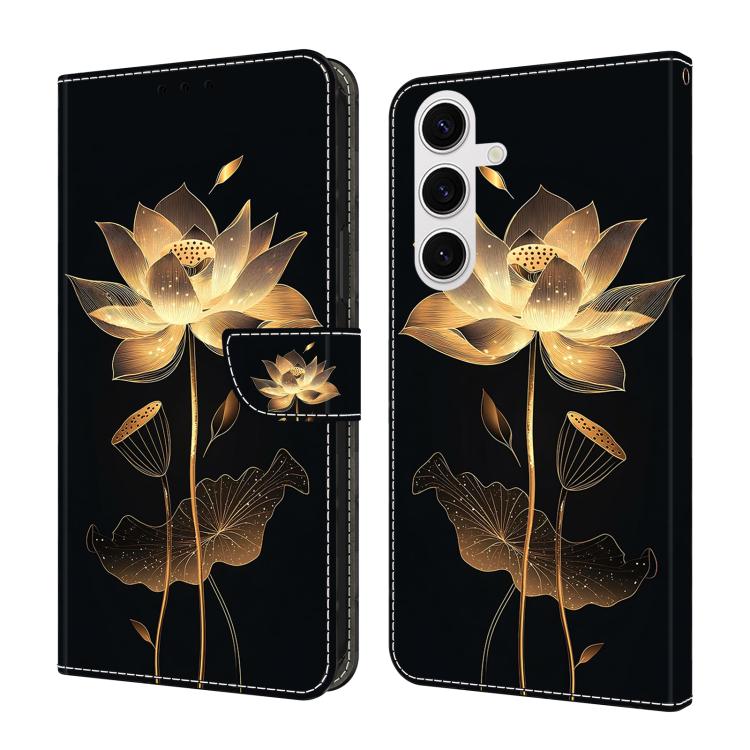 Crystal-Like Painted Vegan Leather Phone Case, For Samsung Galaxy S26+ 5G, For Samsung Galaxy S26 Ultra 5G, For Samsung Galaxy S26 5G, For Samsung Galaxy S25 FE 5G, For Samsung Galaxy S25 Edge 5G, For Samsung Galaxy S24 / S25 5G                        ...