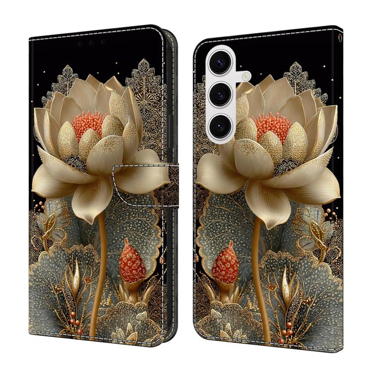 Crystal-Like Painted Vegan Leather Phone Case, For Samsung Galaxy S26+ 5G, For Samsung Galaxy S26 Ultra 5G, For Samsung Galaxy S26 5G, For Samsung Galaxy S25 FE 5G, For Samsung Galaxy S25 Edge 5G, For Samsung Galaxy S24 / S25 5G                        ...