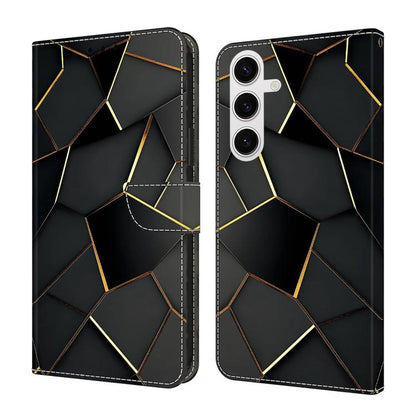 Crystal-Like Painted Vegan Leather Phone Case, For Samsung Galaxy S26+ 5G, For Samsung Galaxy S26 Ultra 5G, For Samsung Galaxy S26 5G, For Samsung Galaxy S25 FE 5G, For Samsung Galaxy S25 Edge 5G, For Samsung Galaxy S24 / S25 5G                        ...
