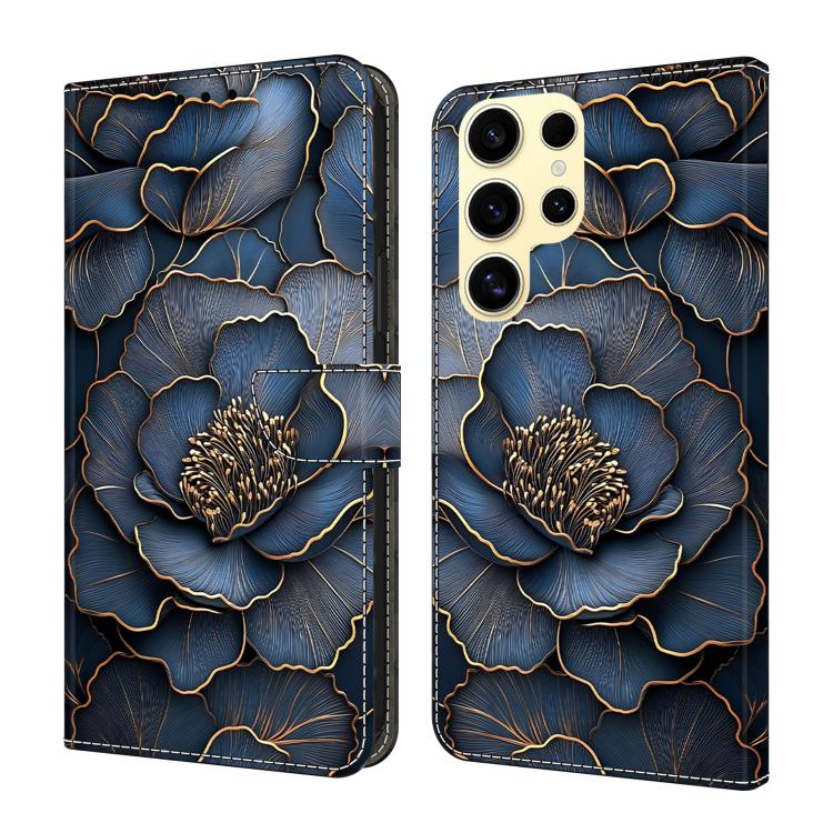 Crystal-Like Painted Vegan Leather Phone Case, For Samsung Galaxy S26+ 5G, For Samsung Galaxy S26 Ultra 5G, For Samsung Galaxy S26 5G, For Samsung Galaxy S25 FE 5G, For Samsung Galaxy S25 Edge 5G, For Samsung Galaxy S24 / S25 5G                        ...