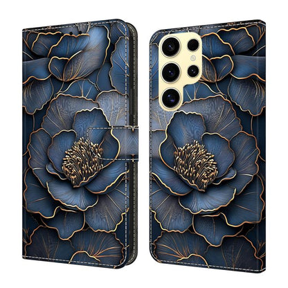 Crystal-Like Painted Vegan Leather Phone Case, For Samsung Galaxy S26+ 5G, For Samsung Galaxy S26 Ultra 5G, For Samsung Galaxy S26 5G, For Samsung Galaxy S25 FE 5G, For Samsung Galaxy S25 Edge 5G, For Samsung Galaxy S24 / S25 5G                        ...