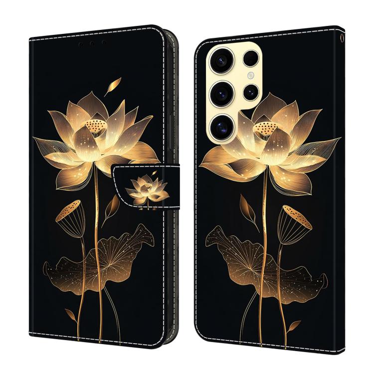 Crystal-Like Painted Vegan Leather Phone Case, For Samsung Galaxy S26+ 5G, For Samsung Galaxy S26 Ultra 5G, For Samsung Galaxy S26 5G, For Samsung Galaxy S25 FE 5G, For Samsung Galaxy S25 Edge 5G, For Samsung Galaxy S24 / S25 5G                        ...