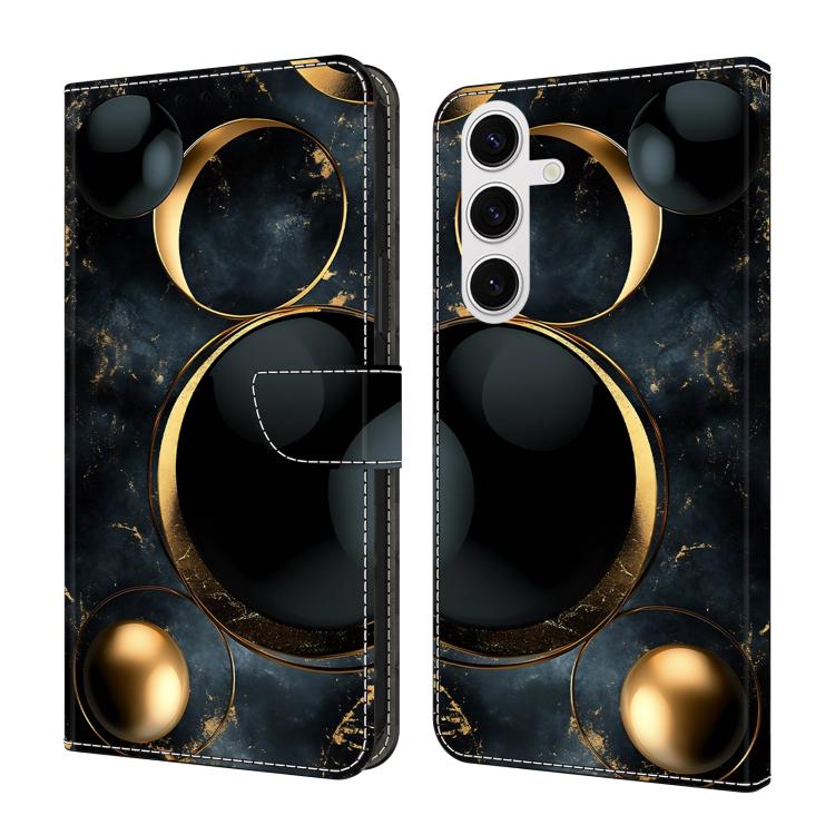 Crystal-Like Painted Vegan Leather Phone Case, For Samsung Galaxy S26+ 5G, For Samsung Galaxy S26 Ultra 5G, For Samsung Galaxy S26 5G, For Samsung Galaxy S25 FE 5G, For Samsung Galaxy S25 Edge 5G, For Samsung Galaxy S24 / S25 5G                        ...
