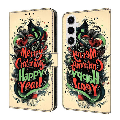 Crystal-Like Painted Vegan Leather Phone Case, For Samsung Galaxy S26+ 5G, For Samsung Galaxy S26 Ultra 5G, For Samsung Galaxy S26 5G, For Samsung Galaxy S25 FE 5G, For Samsung Galaxy S25 Edge 5G, For Samsung Galaxy S24 / S25 5G                        ...