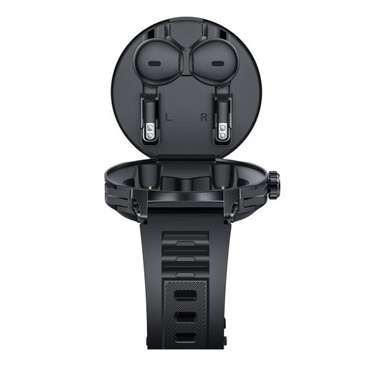 Yesido IO50 Smart Watch with TWS Earbuds, 2-in-1 Bluetooth-Compatible Smartwatch with Charging Box, 1.46 inch HD Display, NFC