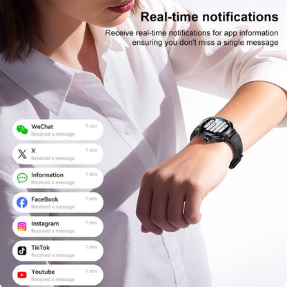 Yesido IO50 Smart Watch with TWS Earbuds, 2-in-1 Bluetooth-Compatible Smartwatch with Charging Box, 1.46 inch HD Display, NFC