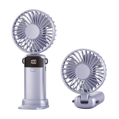 S1 Ventilateur portable pliable Ice Feel avec affichage LED