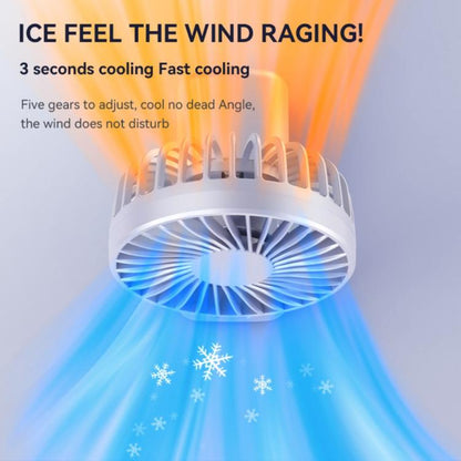 S1 Ventilateur portable pliable Ice Feel avec affichage LED