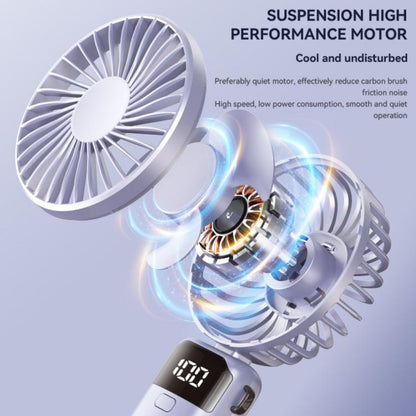 S1 Ventilateur portable pliable Ice Feel avec affichage LED