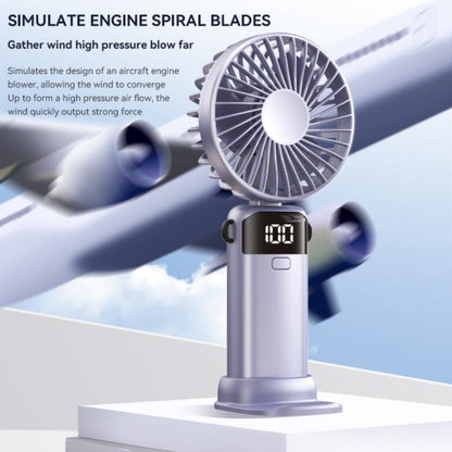 S1 Ventilateur portable pliable Ice Feel avec affichage LED