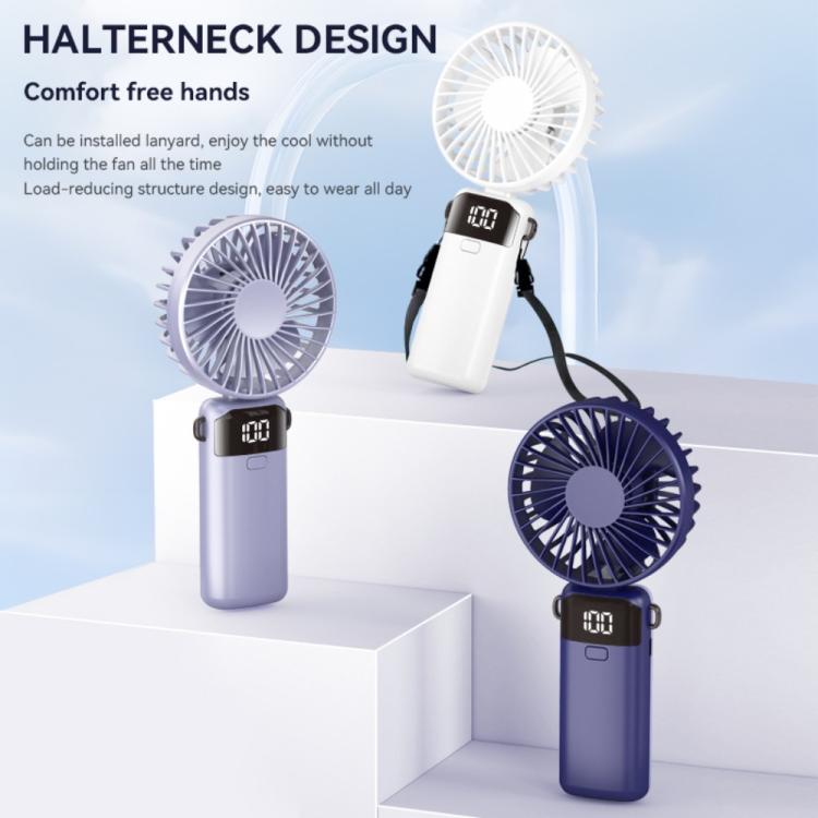 S1 Ventilateur portable pliable Ice Feel avec affichage LED