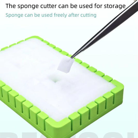 علبة تخزين إسفنج النانو BEST BST-QJ3 مع 10 أوراق إسفنجية، BEST BST-QJ3