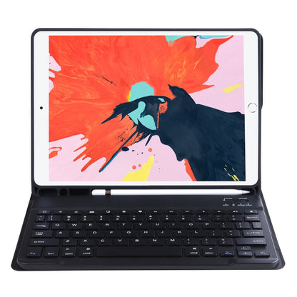 T098B Integrated Ultra-thin Candy Colors Bluetooth Keyboard Protective Case for iPad Air 11 2024 / 2025 / Air 4 10.9 inch 2020, with Stand & Pen Slot, T098B
