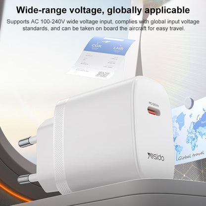 Yesido YC105 PD20W Type-C Charger Set with 1m Type-C to Type-C Data Cable, YC105