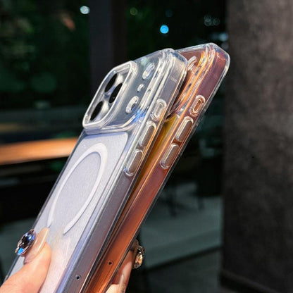 Crystal Shimmer Acrylic Magnetic Phone Case, For iPhone 18 Pro, For iPhone 18 Pro Max, For iPhone 17 Pro Max, For iPhone 17 Pro