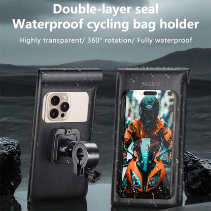 Yesido C333 Double-layer Sealed Waterproof Bag Cycling Phone Holder, C333