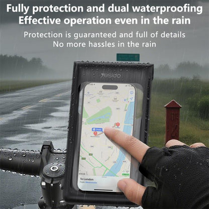 Yesido C333 Double-layer Sealed Waterproof Bag Cycling Phone Holder, C333