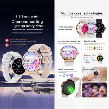 Y31 / S16 Montre Intelligente 1,27 Pouces avec Appel Bluetooth, Moniteur de Fréquence Cardiaque, Oxygène Sanguin, Modes Sportifs, Altimètre GPS, Suivi d'Activité Physique