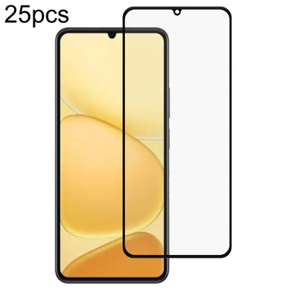 Film de protection en verre trempé 25 pièces avec colle intégrale, pour Realme Note 80 4G, pour Realme C83 5G