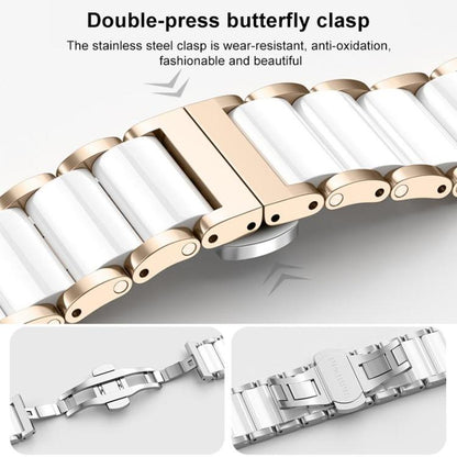 xDfind Ceramic Stainless Steel Watch Band, For Huawei Watch Fit4 / Fit4 Pro