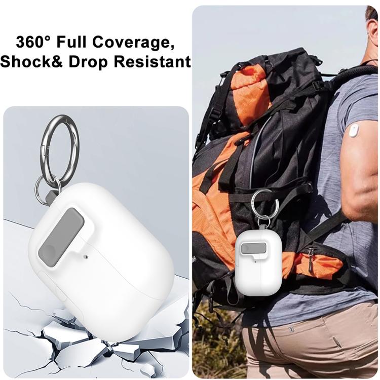 Étui pour écouteurs XDcase Armor Full-body avec crochet et verrou de sécurité, Pour AirPods Pro 3, Pour AirPods 4, Pour AirPods Pro 2 / 1