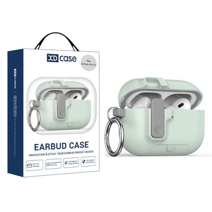Étui pour écouteurs XDcase Armor Full-body avec crochet et verrou de sécurité, Pour AirPods Pro 3, Pour AirPods 4, Pour AirPods Pro 2 / 1