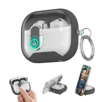 XDcase Starlink Series Magnetic Earphone Case with Holder & Security Lock, For Samsung Galaxy Buds3 / 3 Pro