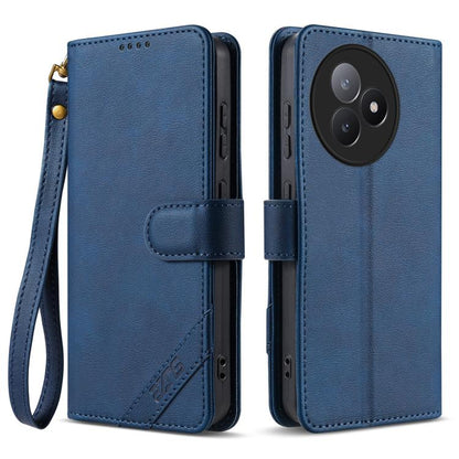 AZNS A2 Series Tri-Card Wallet RFID Vegan Leather Phone Case with Strap, For Redmi Turbo 5 Max 5G / Poco X8 Pro Max 5G, For Redmi Turbo 5 5G / Poco X8 Pro 5G, For Redmi K90, For Redmi K90 Pro Max, For Redmi Note 15 Pro+ 5G Global 163.3mm               ...