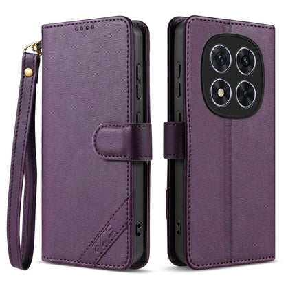 AZNS A2 Series Tri-Card Wallet RFID Vegan Leather Phone Case with Strap, For Redmi Turbo 5 Max 5G / Poco X8 Pro Max 5G, For Redmi Turbo 5 5G / Poco X8 Pro 5G, For Redmi K90, For Redmi K90 Pro Max, For Redmi Note 15 Pro+ 5G Global 163.3mm               ...