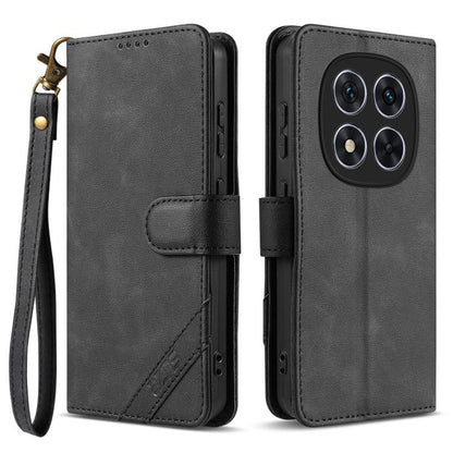 AZNS A2 Series Tri-Card Wallet RFID Vegan Leather Phone Case with Strap, For Redmi Turbo 5 Max 5G / Poco X8 Pro Max 5G, For Redmi Turbo 5 5G / Poco X8 Pro 5G, For Redmi K90, For Redmi K90 Pro Max, For Redmi Note 15 Pro+ 5G Global 163.3mm               ...