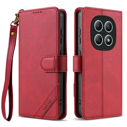 AZNS A2 Series Tri-Card Wallet RFID Vegan Leather Phone Case with Strap, For Redmi Turbo 5 Max 5G / Poco X8 Pro Max 5G, For Redmi Turbo 5 5G / Poco X8 Pro 5G, For Redmi K90, For Redmi K90 Pro Max, For Redmi Note 15 Pro+ 5G Global 163.3mm               ...