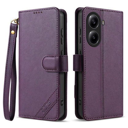 AZNS A2 Series Tri-Card Wallet RFID Vegan Leather Phone Case with Strap, For Redmi Turbo 5 Max 5G / Poco X8 Pro Max 5G, For Redmi Turbo 5 5G / Poco X8 Pro 5G, For Redmi K90, For Redmi K90 Pro Max, For Redmi Note 15 Pro+ 5G Global 163.3mm               ...