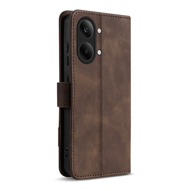 AZNS A2 Series Tri-Card Wallet RFID Vegan Leather Phone Case with Strap, For Redmi Turbo 5 Max 5G / Poco X8 Pro Max 5G, For Redmi Turbo 5 5G / Poco X8 Pro 5G, For Redmi K90, For Redmi K90 Pro Max, For Redmi Note 15 Pro+ 5G Global 163.3mm               ...